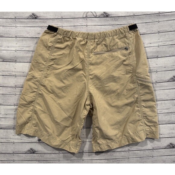 Patagonia Mens Hiking Short Sz M Khaki Tan Belted Hiking Outdoor 10" Inseam - Picture 12 of 16